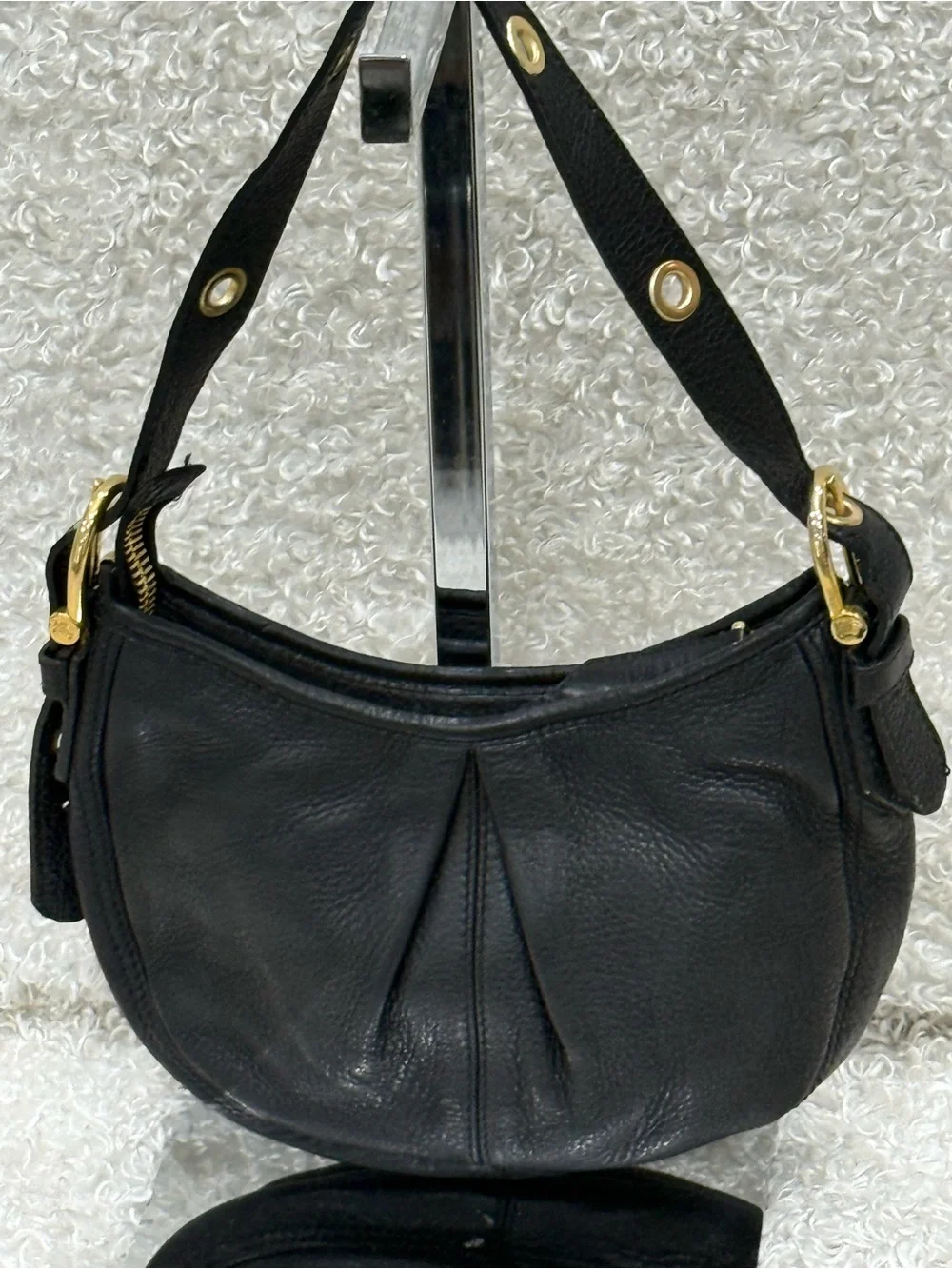 Burberry Black Hobo Bag